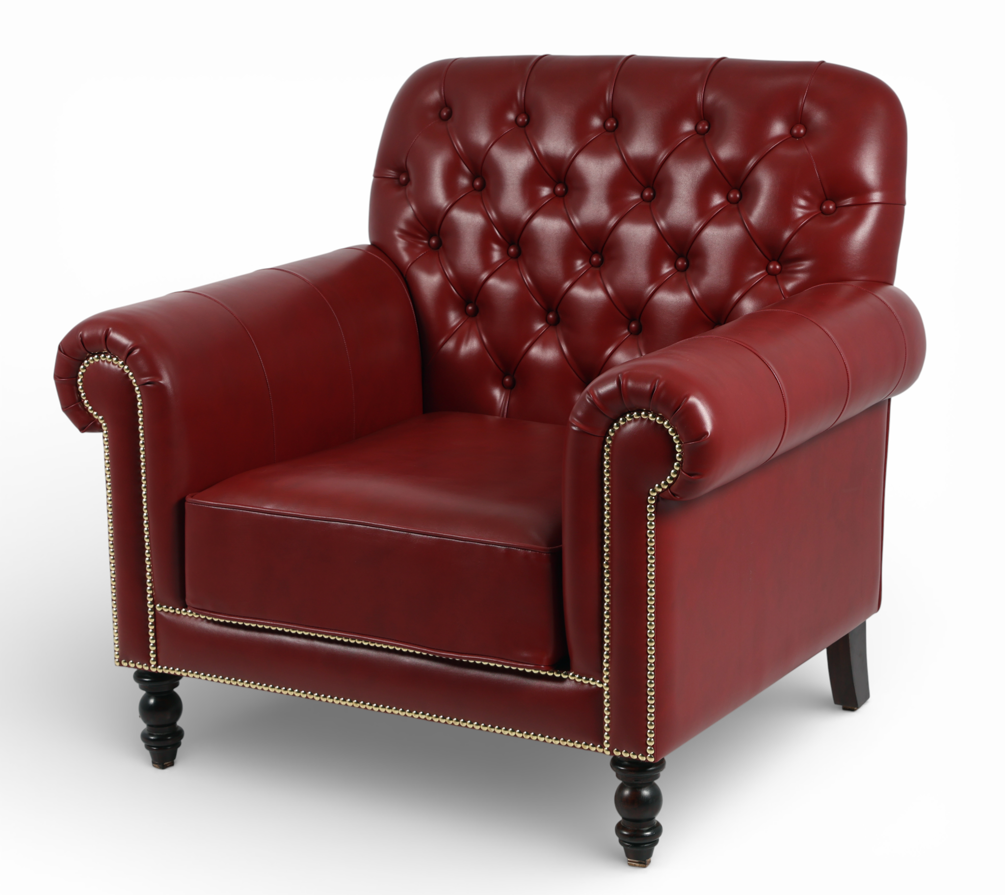 Crimson Regent Armchair