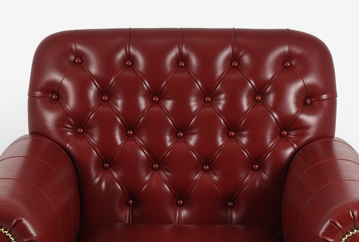 Crimson Regent Armchair