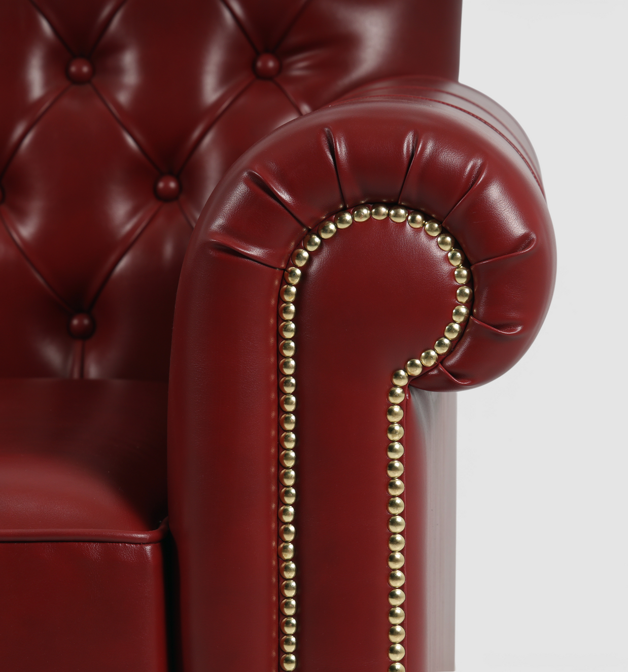 Crimson Regent Armchair