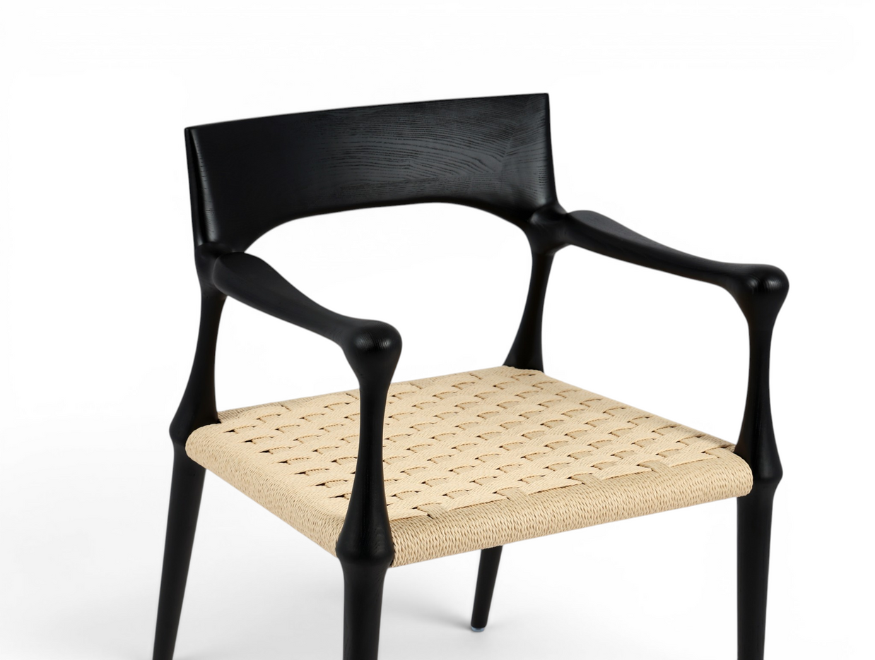 Ebano Woven Dining Chair