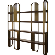 Fiorenza Gold Frame Shelf