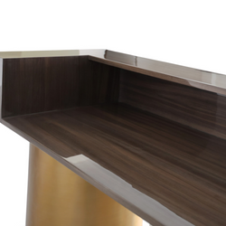 Aureon Sculptural Reception Desk