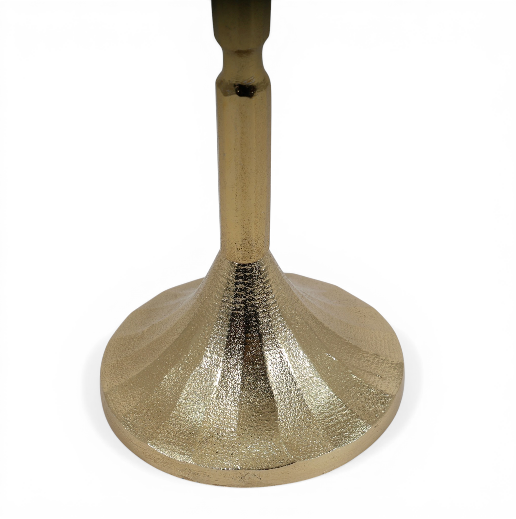 Luxe Gold Taper Candle Holders