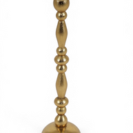 Royal Spindle Brass Candle Holders