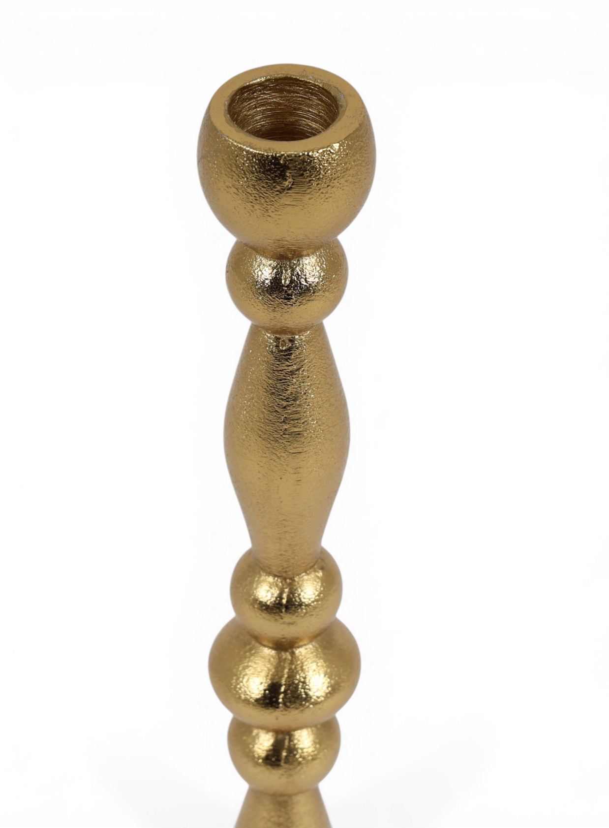 Royal Spindle Brass Candle Holders