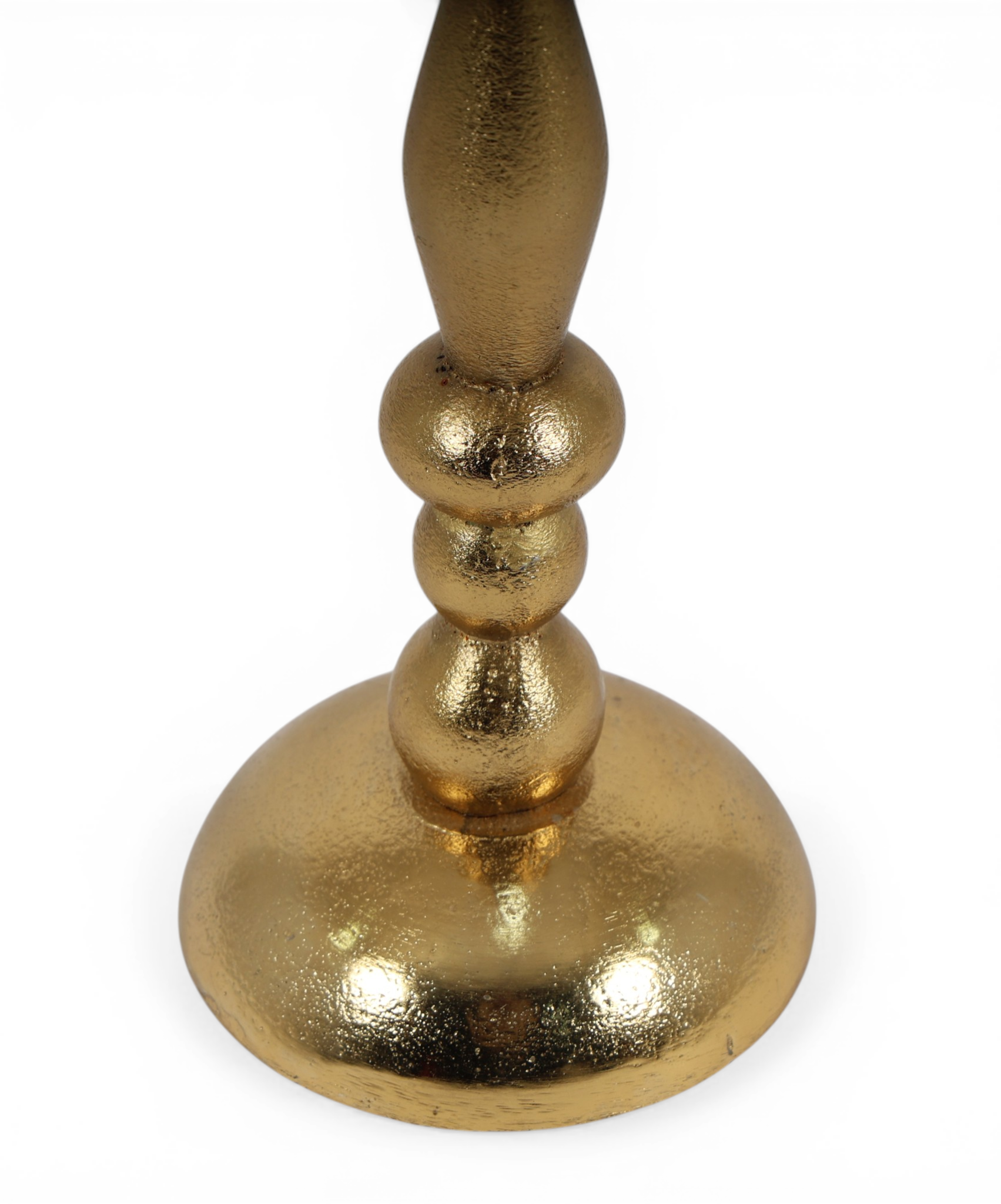 Royal Spindle Brass Candle Holders