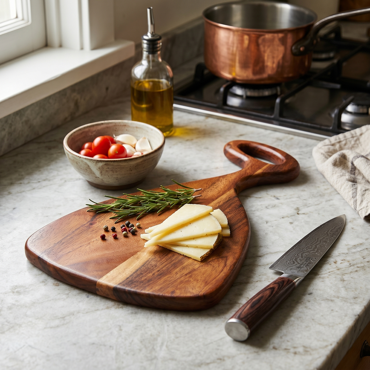 Modern Table Serving Plank
