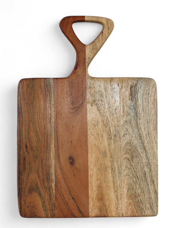 Stylish Handle Charcuterie Board