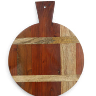 Circular Acacia Serving Platter