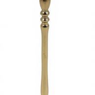 Flared Top Gold Candle Holders