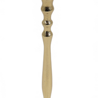 Classic Chalice Beaded Brass Candle Stand Set