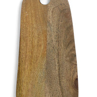 Rustic Oval Top Serve Board