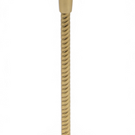 Classic Rope Pattern Gold Candle Holder