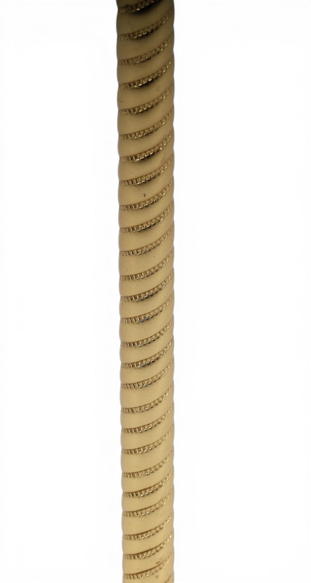 Classic Rope Pattern Gold Candle Holder