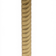 Classic Rope Pattern Gold Candle Holder