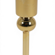 Halo Stem Gold Candle Holder