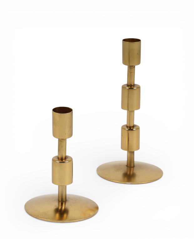 GeoStack Luxe Candle Holders