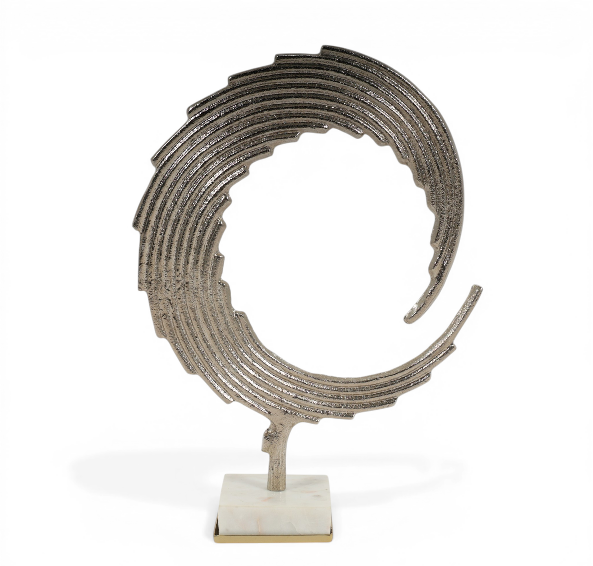 Crescent Flow Art Accent