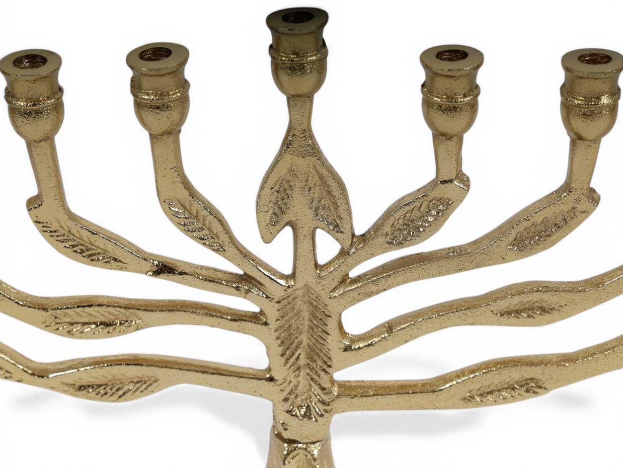 Golden Tree Candelabra