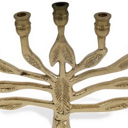 Golden Tree Candelabra