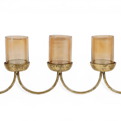 Aurum Wave Candle Holder