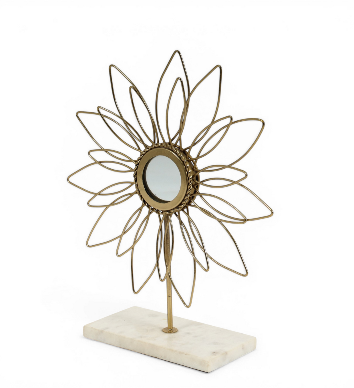 Sunpetal Mirror Sculpture