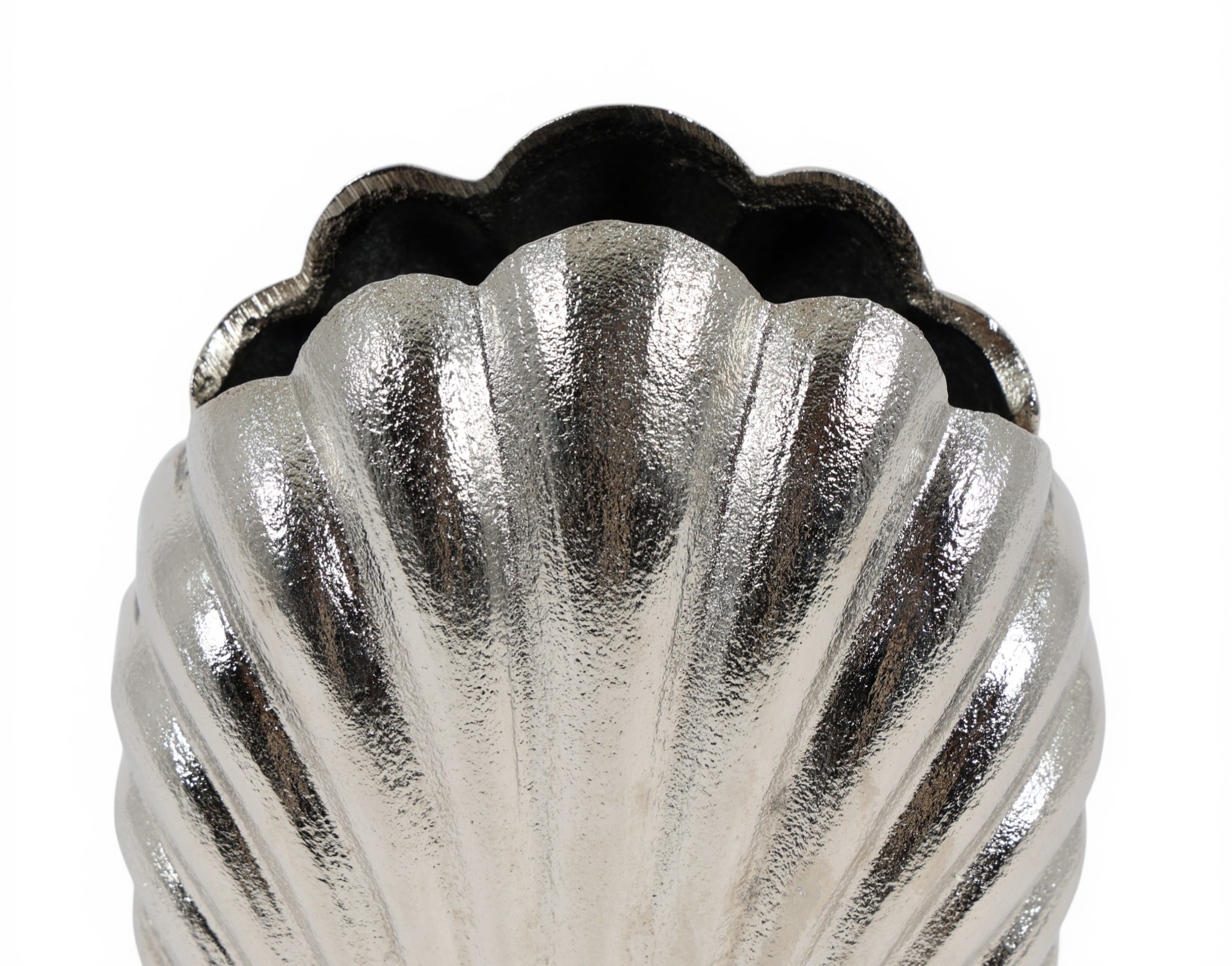 PearlShell Metallic Vase