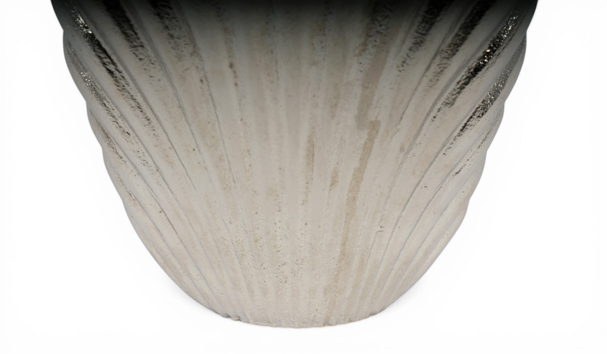 PearlShell Metallic Vase