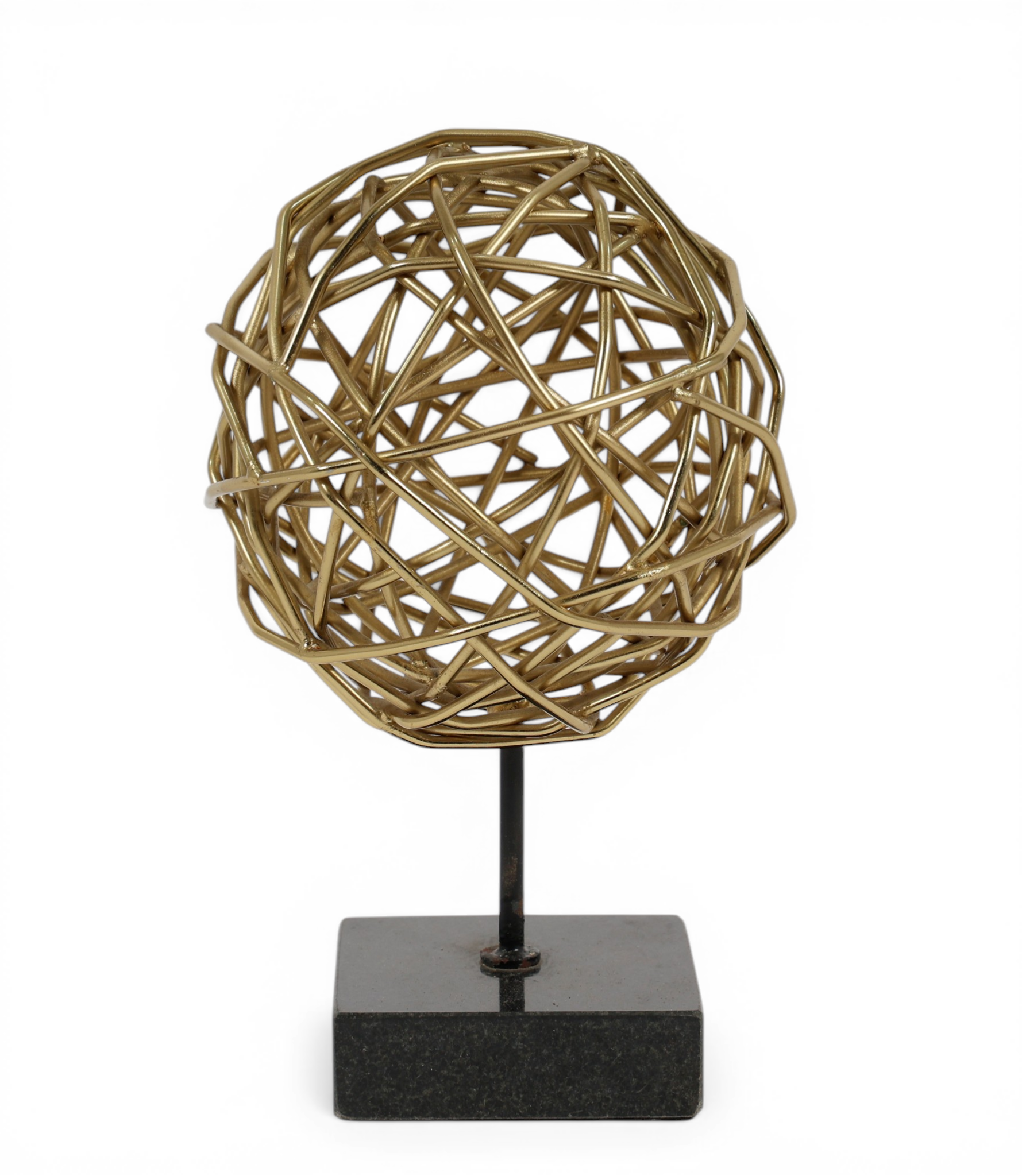 Interlock Sphere Art Piece
