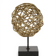 Interlock Sphere Art Piece