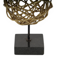Interlock Sphere Art Piece