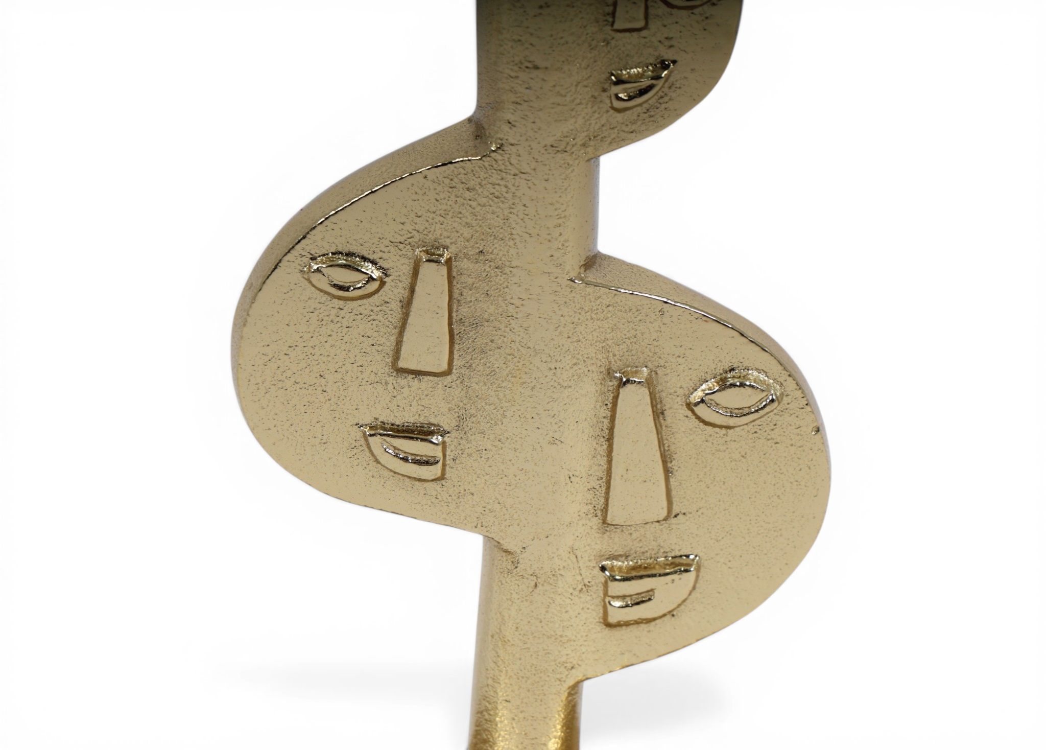 Modern Dual Face Sculpture