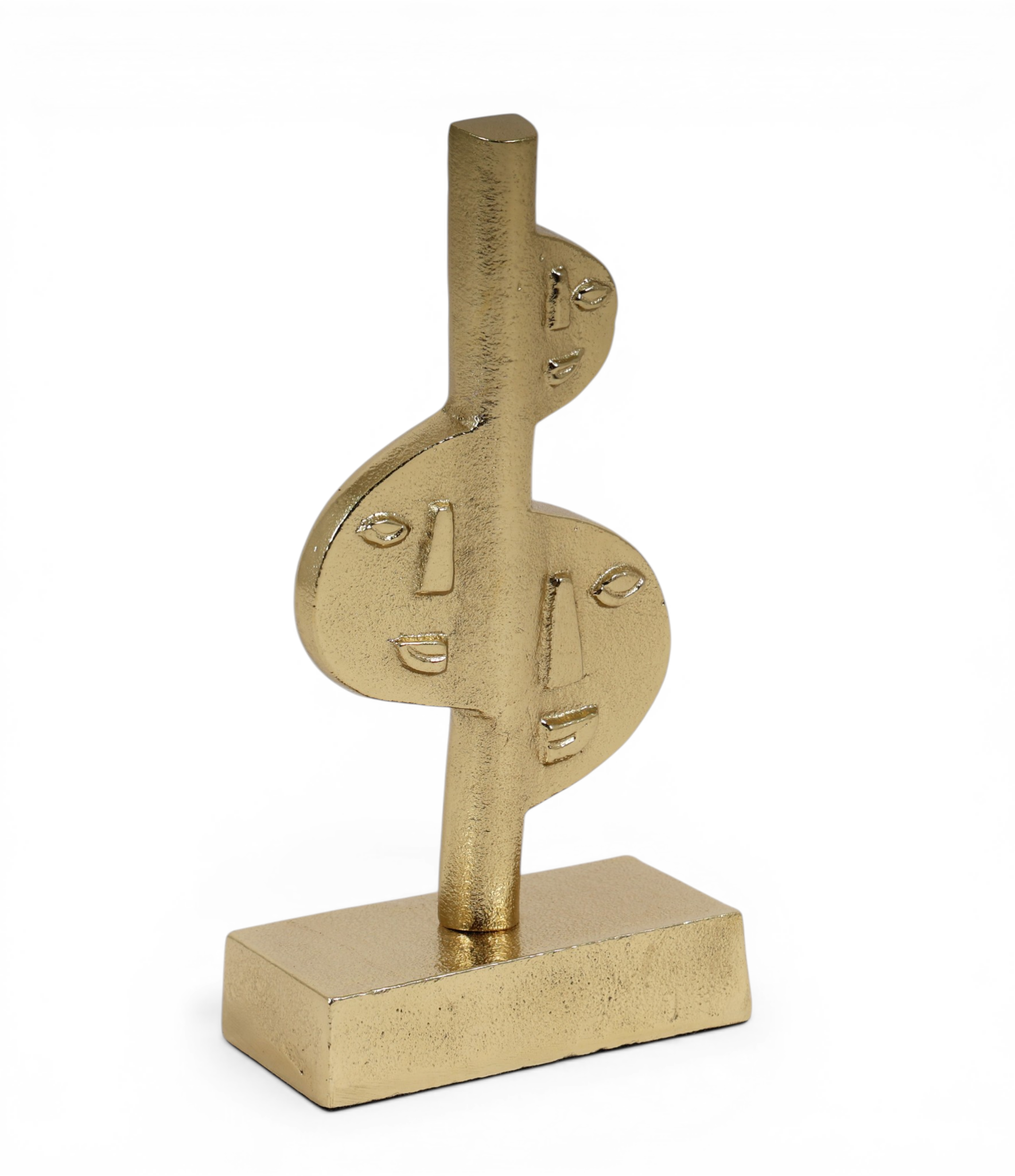 Modern Dual Face Sculpture