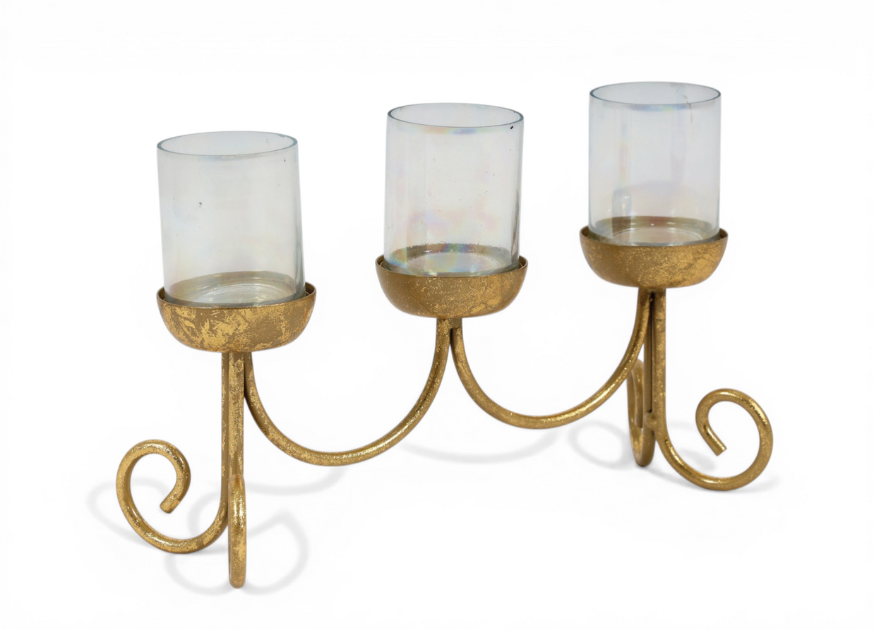 Opulent Trio Candle Base