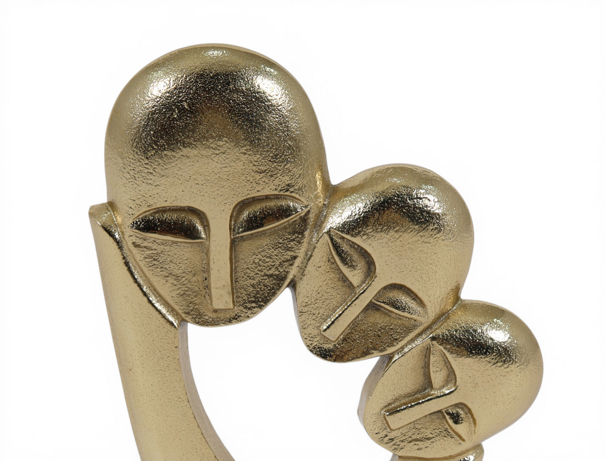 Unity Faces Art Sculpture