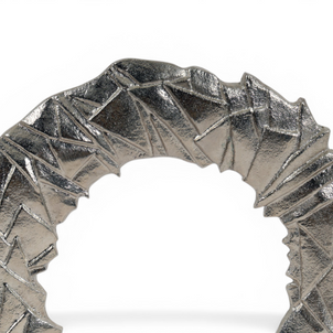 Textured Halo Ring Sculpture