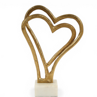Intertwined Hearts Accent