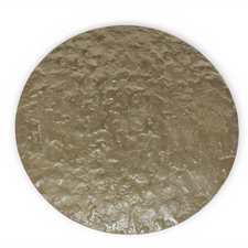 Hammered Gold Accent Table