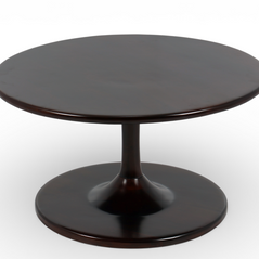 Orbis Pedestal Coffee Table