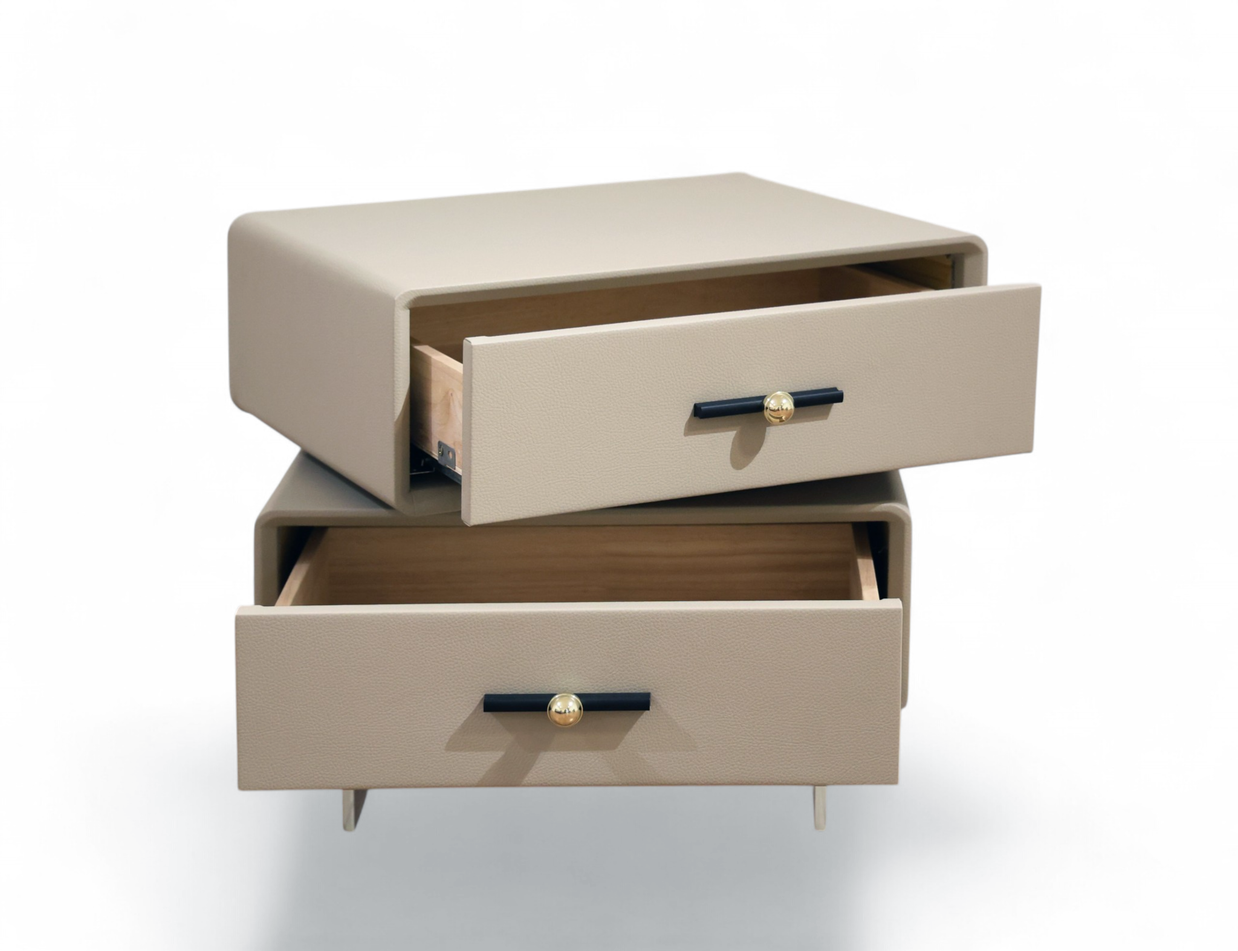 Virex Duo Drawer Nightstand