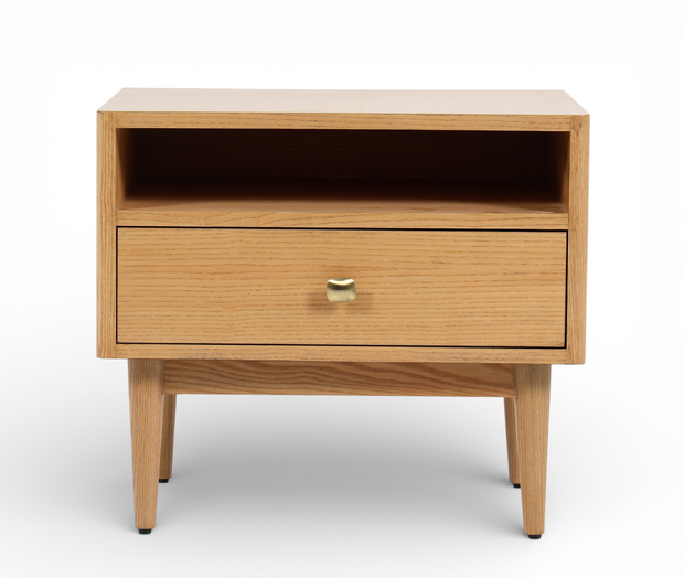 Rajsa Oak Bedside Table