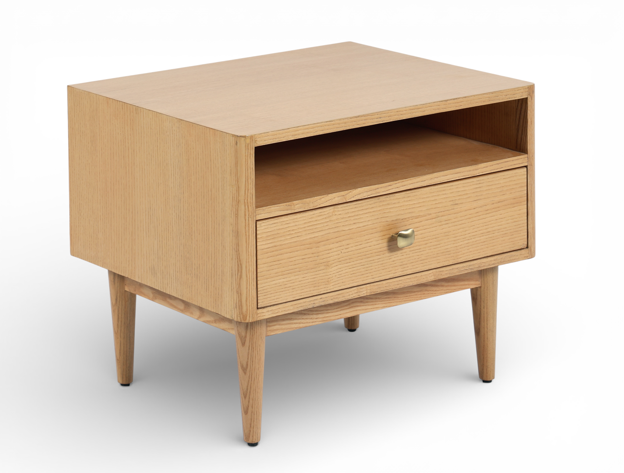 Rajsa Oak Bedside Table