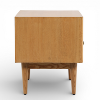 Rajsa Oak Bedside Table