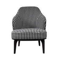 Monroe Houndstooth Accent Chair