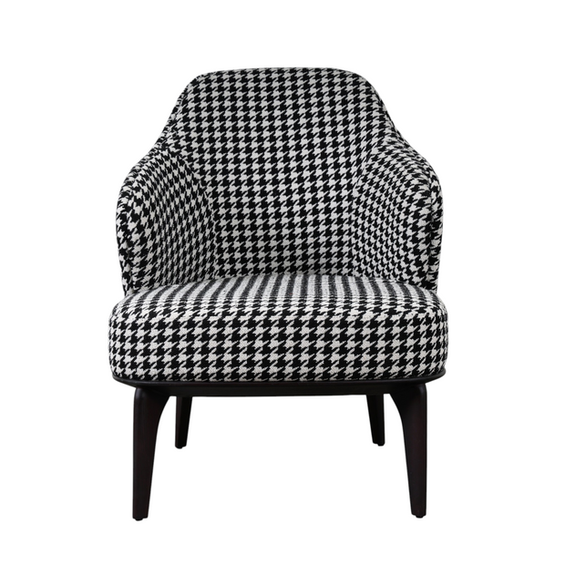 Monroe Houndstooth Accent Chair