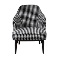 Monroe Houndstooth Accent Chair