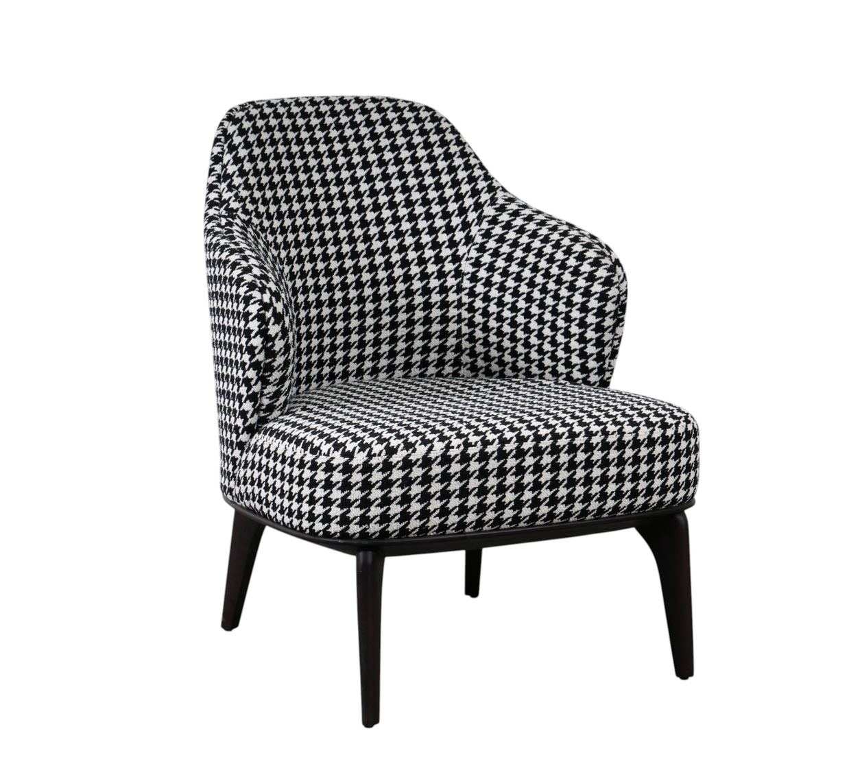 Monroe Houndstooth Accent Chair
