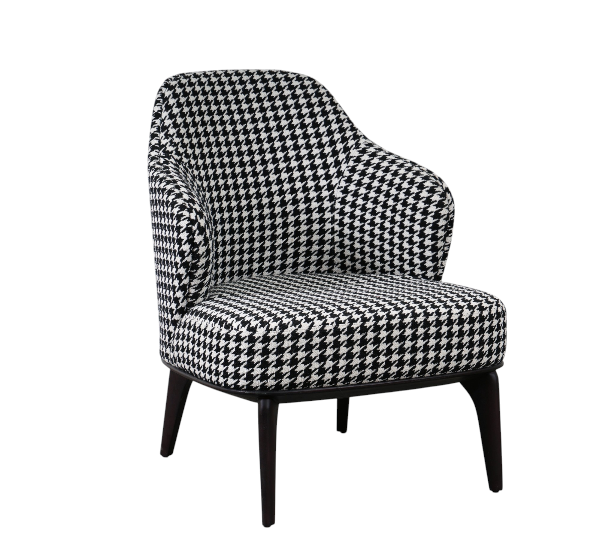 Monroe Houndstooth Accent Chair