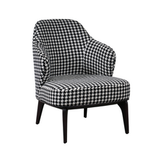 Monroe Houndstooth Accent Chair