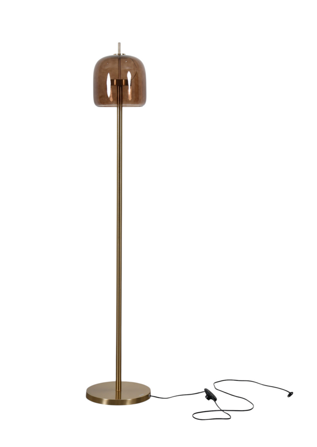 Amber Halo Floor Lamp